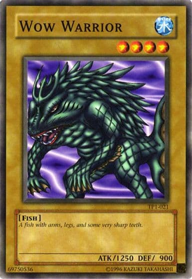 Wow Warrior Speed Duel: Tournament Pack 1 Yu-Gi-Oh! card