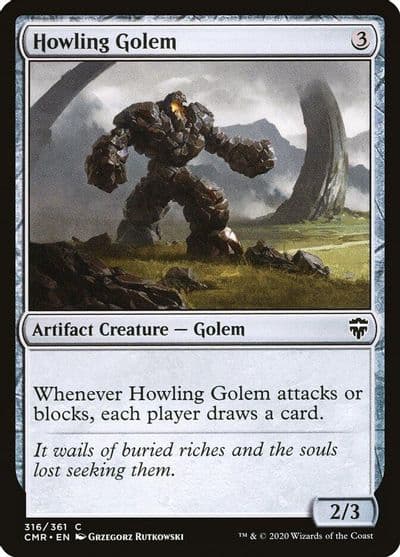 Howling Golem Commander Legends Magic card