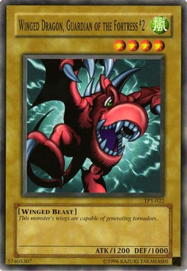 Winged Dragon Guardian of the Fortress 2 Speed Duel: Tournament Pack 1 Yu-Gi-Oh! card
