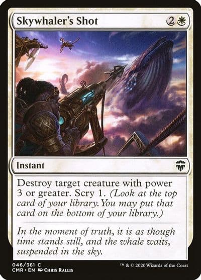 Skywhalers Shot Commander Legends Magic card
