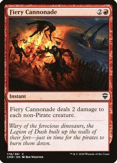 Fiery Cannonade Commander Legends Magic card
