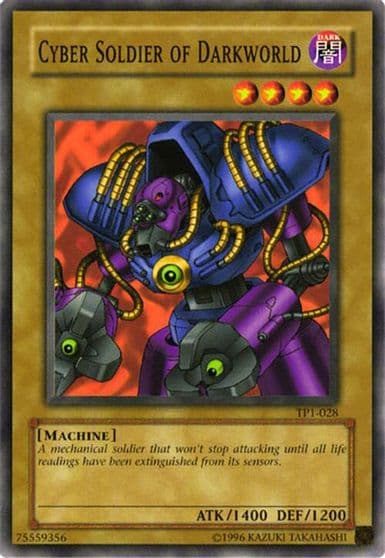 Cyber Soldier of Darkworld Speed Duel: Tournament Pack 1 Yu-Gi-Oh! card