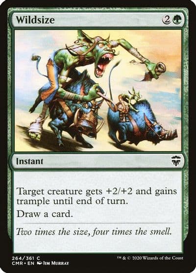 Wildsize Commander Legends Magic card