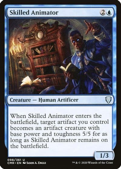 Skilled Animator Commander Legends Magic card