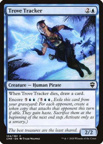 Trove Tracker Commander Legends Magic card