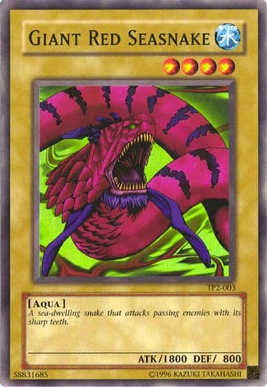 Giant Red Seasnake Speed Duel: Tournament Pack 2 Yu-Gi-Oh! card