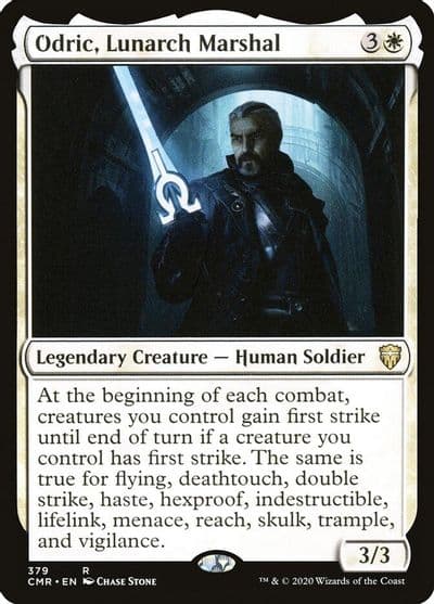 Odric Lunarch Marshal Commander Legends Magic card