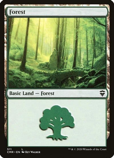 Forest 511 Commander Legends Magic card