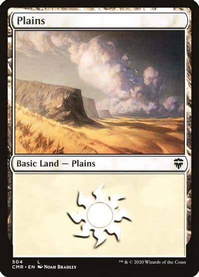 Plains 504 Commander Legends Magic card