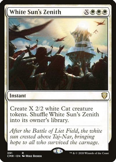 White Suns Zenith Commander Legends Magic card
