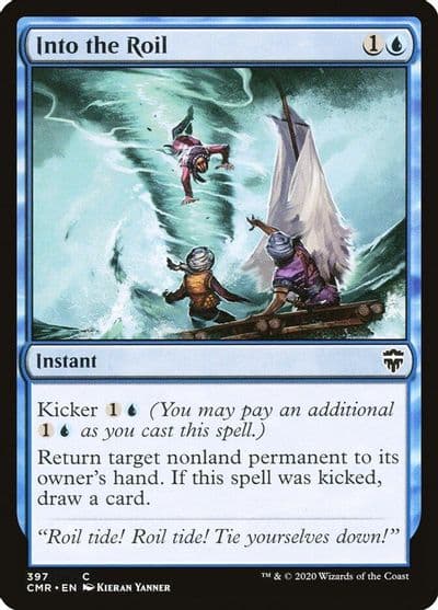Into the Roil Commander Legends Magic card