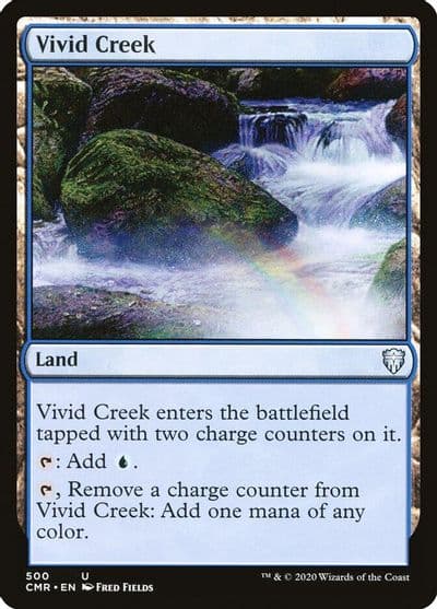 Vivid Creek Commander Legends Magic card