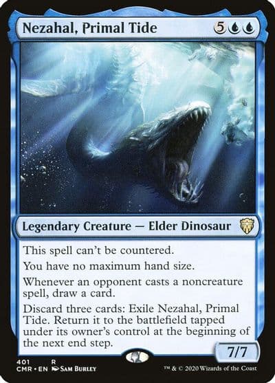 Nezahal Primal Tide Commander Legends Magic card