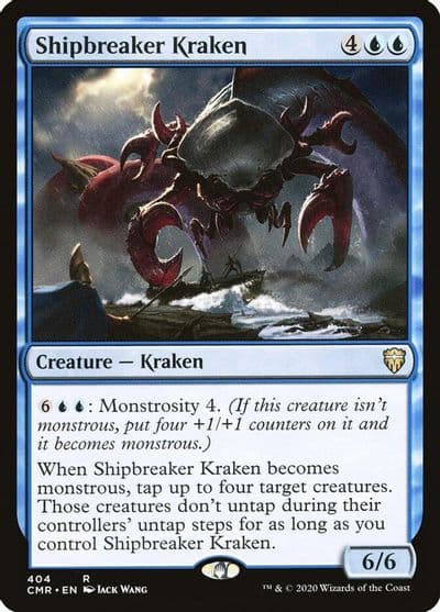 Shipbreaker Kraken Commander Legends Magic card