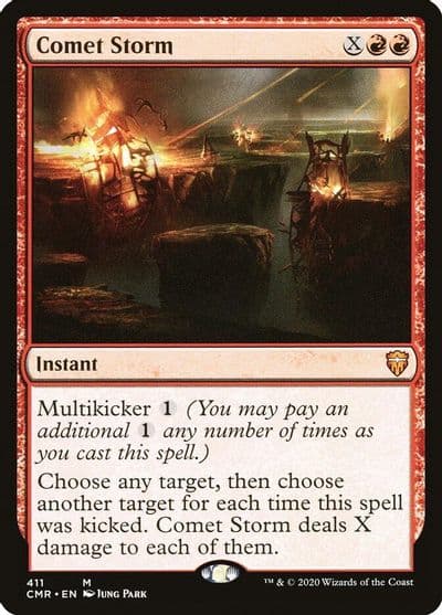 Comet Storm Commander Legends Magic card