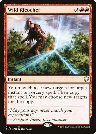 Wild Ricochet Commander Legends Magic card