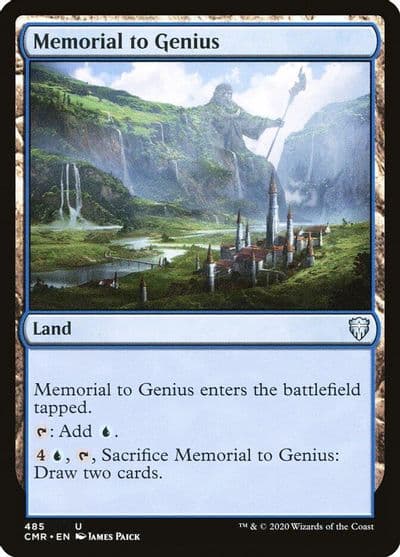 Memorial to Genius Commander Legends Magic card