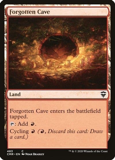 Forgotten Cave Commander Legends Magic card