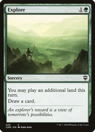 Explore Commander Legends Magic card