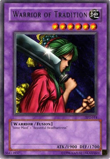 Warrior of Tradition Speed Duel: Tournament Pack 2 Yu-Gi-Oh! card