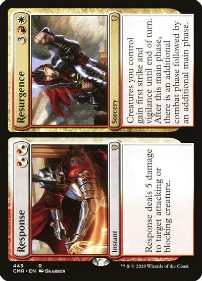 Response Resurgence Commander Legends Magic card