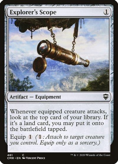 Explorers Scope Commander Legends Magic card