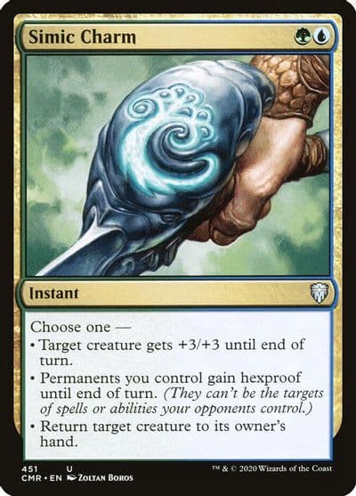 Simic Charm Commander Legends Magic card