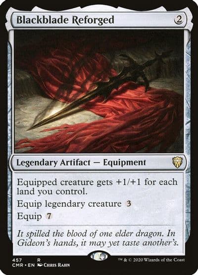 Blackblade Reforged Commander Legends Magic card