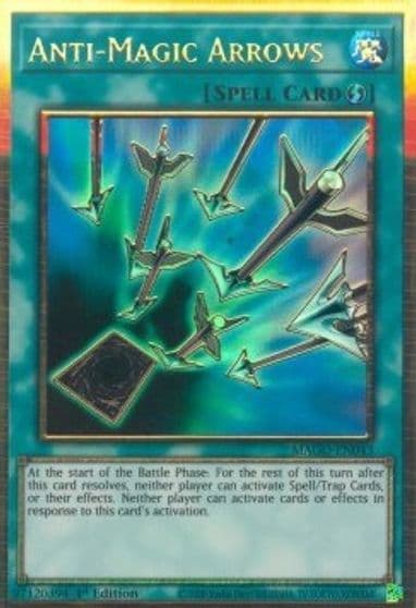 Anti Magic Arrows Maximum Gold Yu-Gi-Oh! card