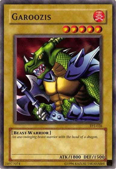 Garoozis Speed Duel: Tournament Pack 2 Yu-Gi-Oh! card