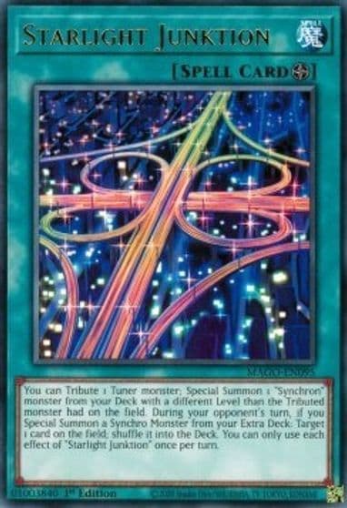 Starlight Junktion Maximum Gold Yu-Gi-Oh! card