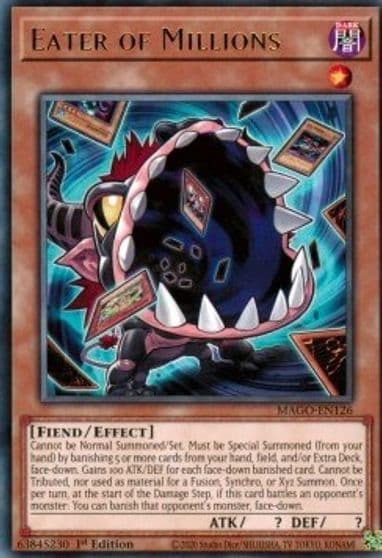 Eater of Millions Maximum Gold Yu-Gi-Oh! card