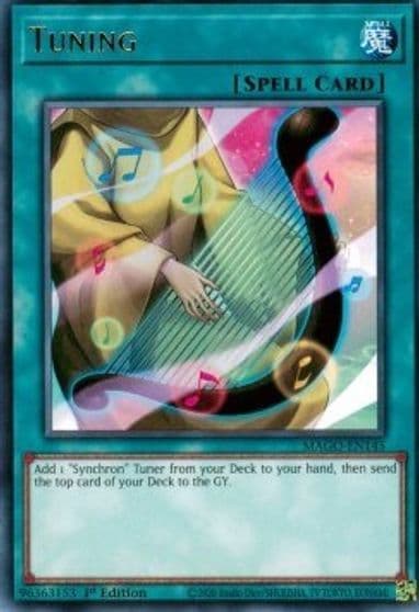 Tuning Maximum Gold Yu-Gi-Oh! card