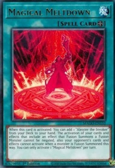Magical Meltdown Maximum Gold Yu-Gi-Oh! card