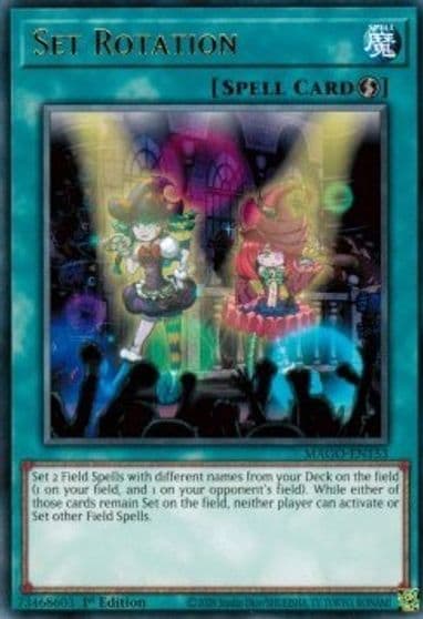 Set Rotation Maximum Gold Yu-Gi-Oh! card