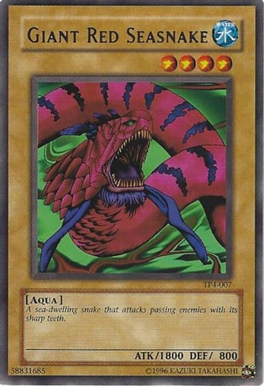 Giant Red Seasnake Speed Duel: Tournament Pack 4 Yu-Gi-Oh! card