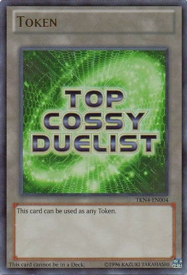 Token Top Ranked COSSY Duelist Green Yu-Gi-Oh! Tokens Yu-Gi-Oh! card