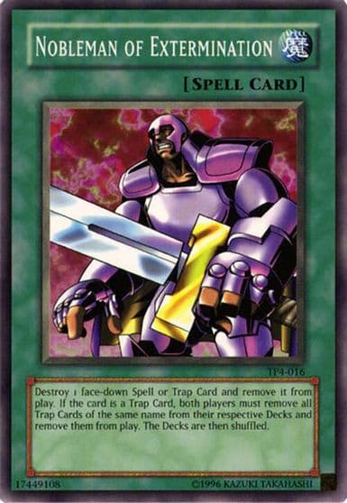 Nobleman of Extermination Speed Duel: Tournament Pack 4 Yu-Gi-Oh! card