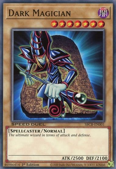 Dark Magician Speed Duel: Battle City Box Yu-Gi-Oh! card