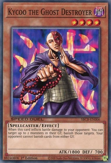 Kycoo the Ghost Destroyer Speed Duel: Battle City Box Yu-Gi-Oh! card