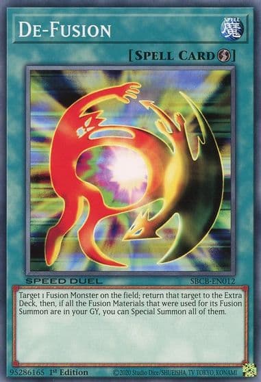 De Fusion Speed Duel: Battle City Box Yu-Gi-Oh! card
