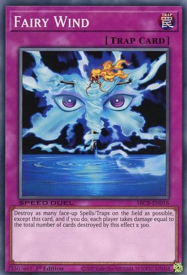 Fairy Wind Speed Duel: Battle City Box Yu-Gi-Oh! card