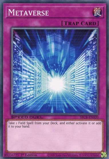 Metaverse Speed Duel: Battle City Box Yu-Gi-Oh! card