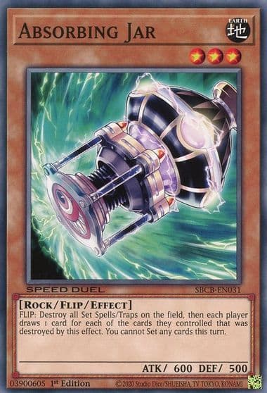 Absorbing Jar Speed Duel: Battle City Box Yu-Gi-Oh! card