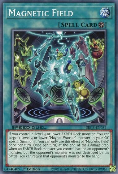 Magnetic Field Speed Duel: Battle City Box Yu-Gi-Oh! card