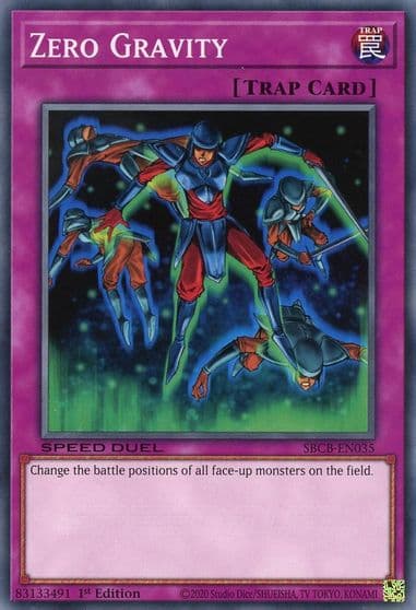 Zero Gravity Speed Duel: Battle City Box Yu-Gi-Oh! card