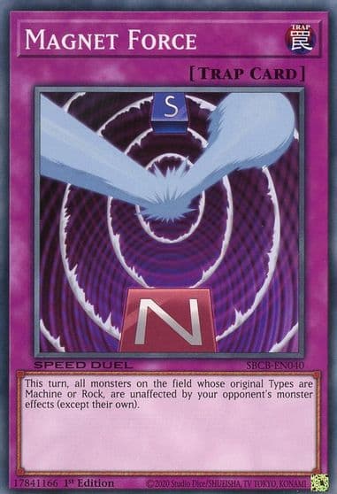 Magnet Force Speed Duel: Battle City Box Yu-Gi-Oh! card