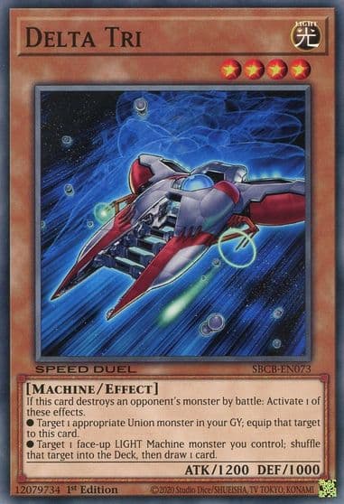 Delta Tri Speed Duel: Battle City Box Yu-Gi-Oh! card