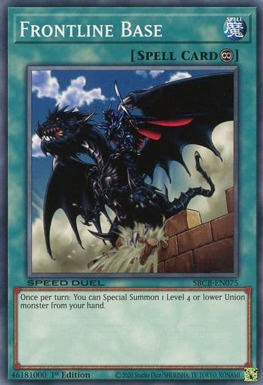 Frontline Base Speed Duel: Battle City Box Yu-Gi-Oh! card