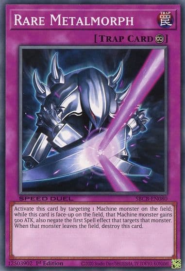 Rare Metalmorph Speed Duel: Battle City Box Yu-Gi-Oh! card